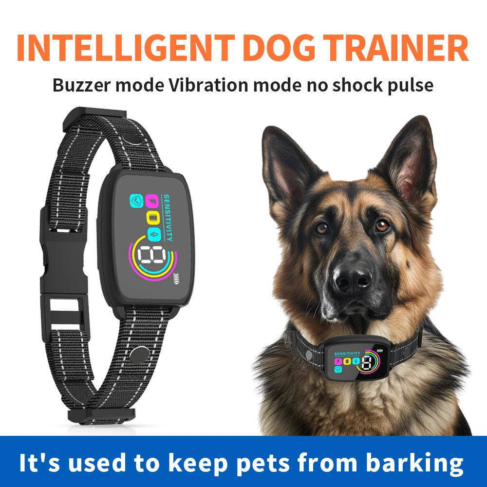 SmartBark Stopper: Rechargeable HD Anti-Bark Collar