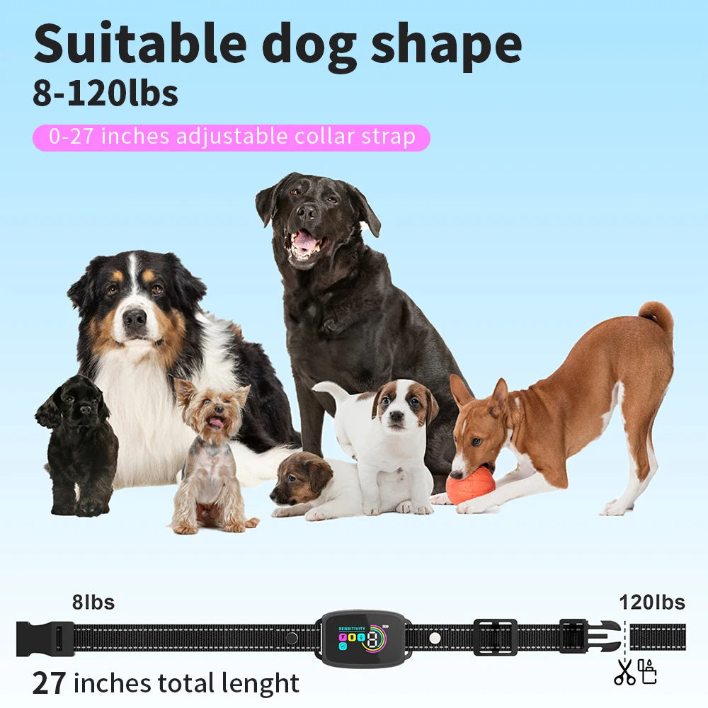 SmartBark Stopper: Rechargeable HD Anti-Bark Collar